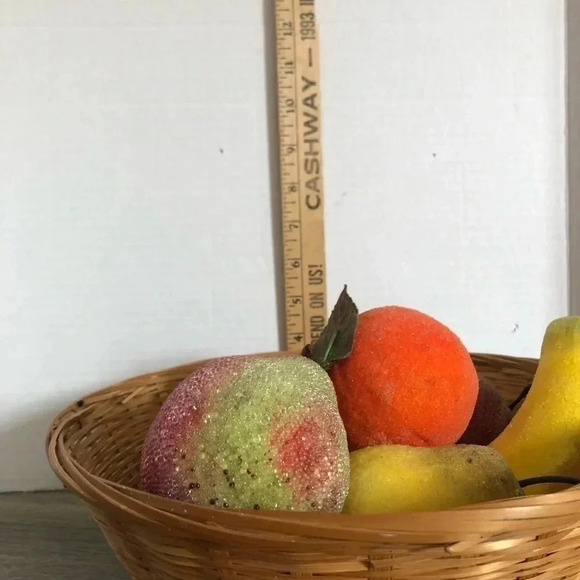 Candied Faux Fruit Basket - Picture 9 of 9